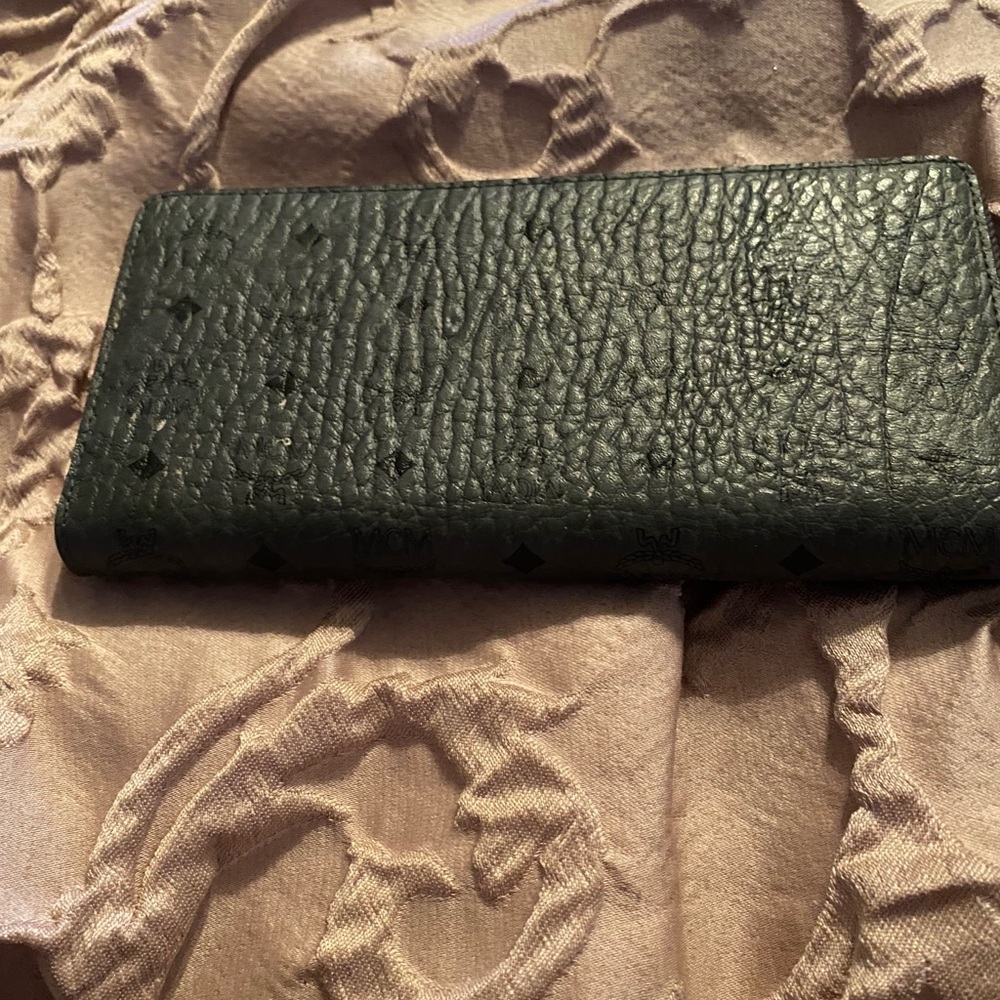 Authentic Gray MCM Wallet